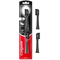 Colgate сменные насадки для электрической зубной щетки 360º древесный уголь мягкие 2 шт