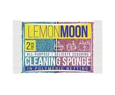 Lemon Moon губка для посуды в оплетке 120х80х30 п/э 2 шт
