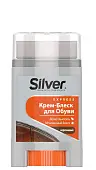 Silver крем блеск для обуви comfort коричневый 50 мл