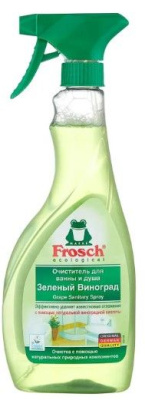 Frosch очиститель для ванны и душа зеленый виноград 0,5 л 