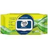Emily Style влажные салфетки для всей семьи 100+20 штук упаковка с клапаном +20% бесплатно