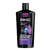 Акс гель для душа и умывания лица шампунь для волос мужской парфюмированный 3 в 1 сила технологий 610 мл