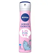 Nivea део спрей женский нежная свежесть love 150 мл