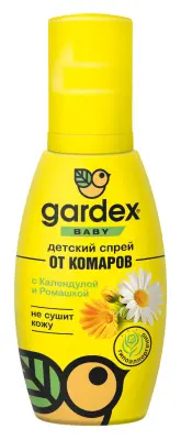 Gardex Baby Спрей от комаров для детей с 2х лет 100 мл 