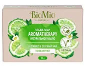 BioMio bio натуральное мыло зеленый чай и эфирное масло бергамота 90 г