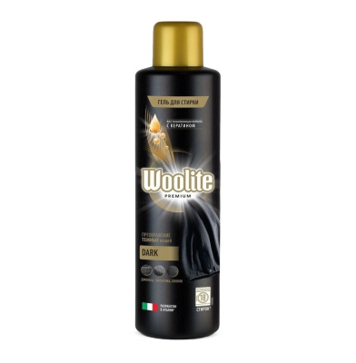 Woolite гель для стирки белья и одежды Premium Dark 900мл 