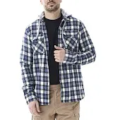 Рубашка Фланнель Black Rams синий ХХL